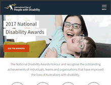 Tablet Screenshot of idpwd.com.au